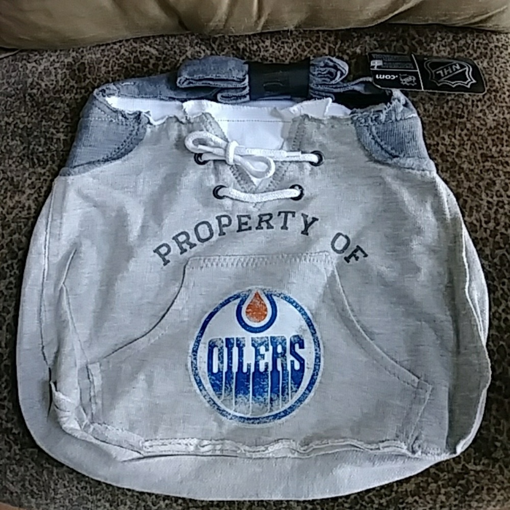 Ladies NHL Edmonton Oilers Hoodie Sling